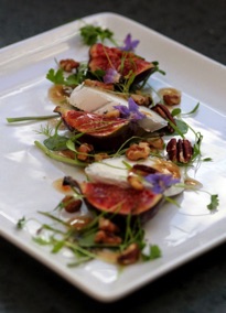 Fig and goats cheese